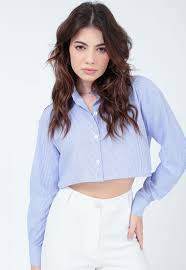 CAMISA-CROPPED-TRICOLINE-LISTRADO