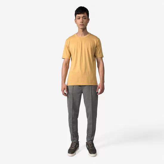 Everyday T-Shirt Recorte Masculina - Amarelo Mel