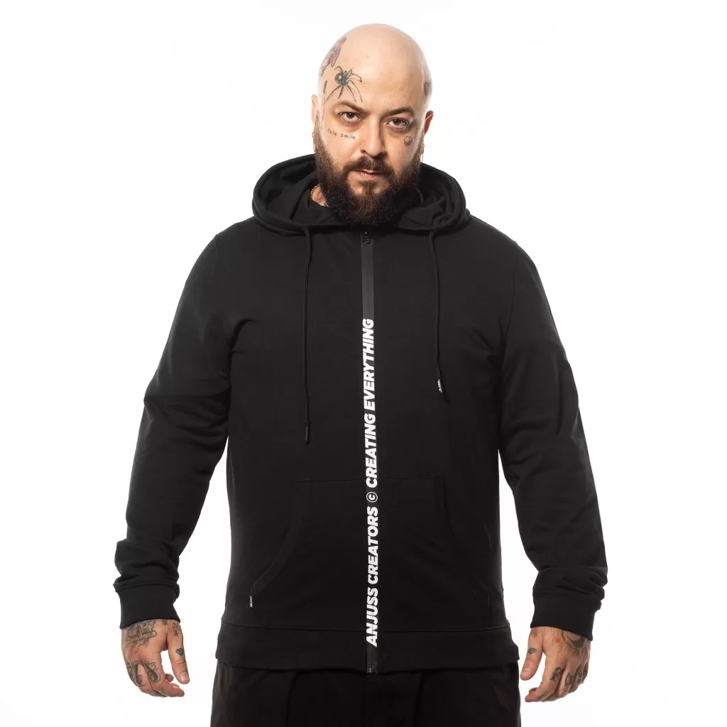 Moletom Aberto Unisex Plus Size Track