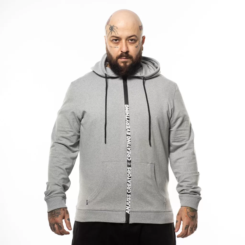 Moletom Aberto Unisex Plus Size Track