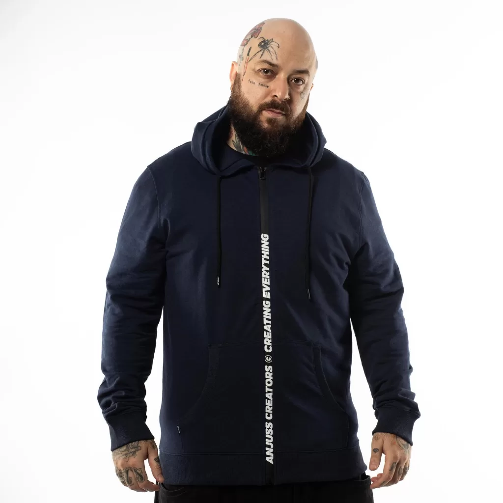 Moletom Aberto Unisex Plus Size Track