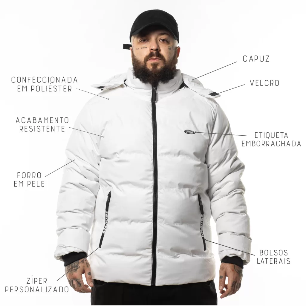 Jaqueta Masculina Plus Size Royal