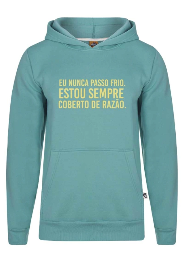 Blusa Moletom Coberto de Razão