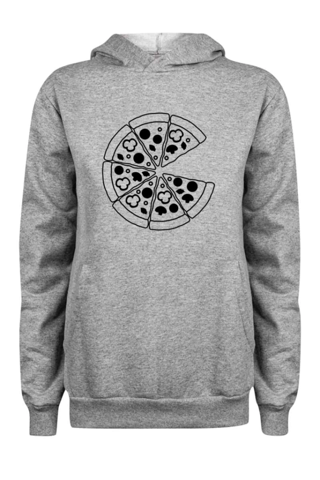 Blusa Moletom Pizza Inteira