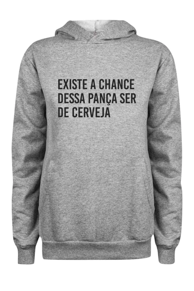 Blusa Moletom Pança de Cerveja