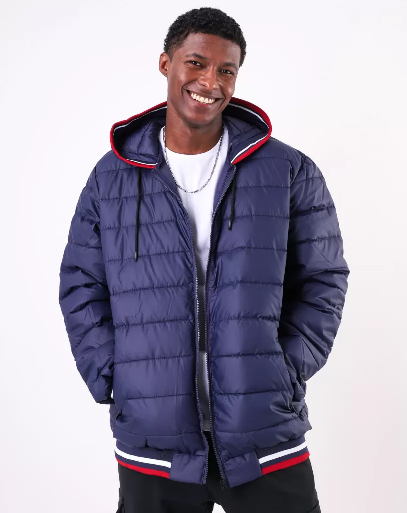 Jaqueta Puffer Nylon Masculina