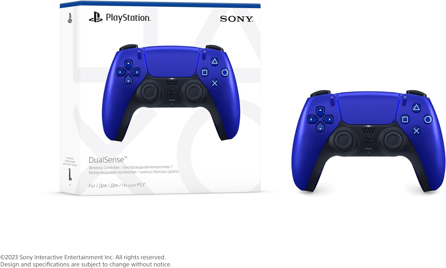 PlayStation DualSense Controle sem fio – Cobalt Blue