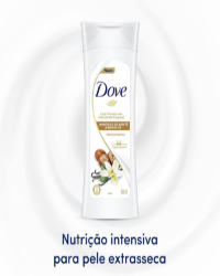 Dove Loção Desodorante Hidratante Corporal Manteiga De Karité e Baunilha 400Ml