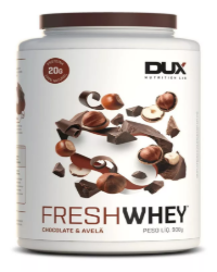 Fresh Whey Chocolate E Avelã Pote 900g Sabor Chocolate Belga e Avelã Dux Nutrition