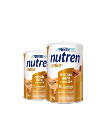 Combo Nutren Senior Café com Leite 740g - 2 Unidades