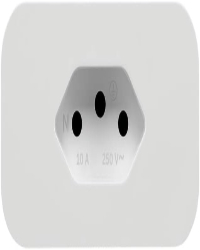 Tomada Inteligente Smart Wi-Fi EWS 301 Branco