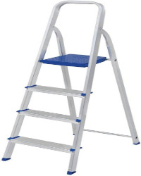 Mor - Escada Alumínio 4 Degraus