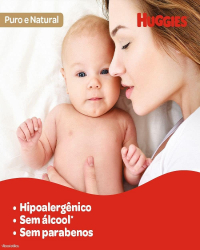 Kit Lenços Umedecidos Huggies Recém Nascido