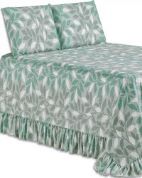 Colcha Premium Queen 3 Peças Percal 400 Fios Toque Macio