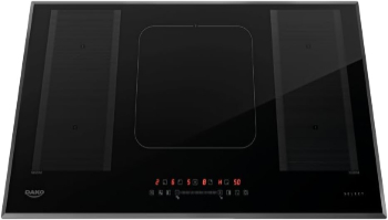 Cooktop de Indução 5 Bocas Dako Select 220v Preto Com Zonas Flexíveis