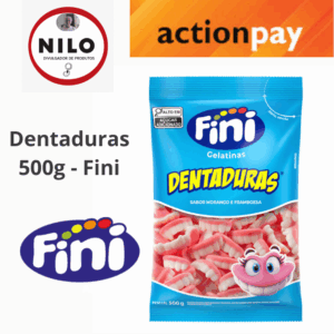 Achadinho do dia 26/11 Dentaduras 500g - Fini