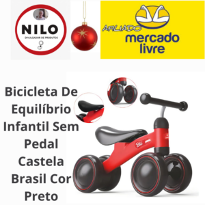 Achadinho do dia 06/12 Bicicleta De Equilíbrio Infantil Sem Pedal Castela Brasil